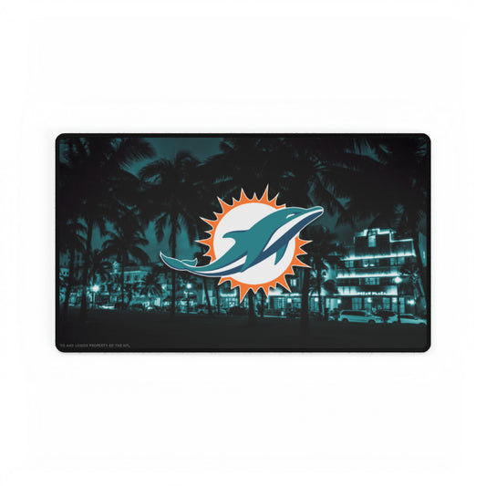 Miami Dolphins Cityscape NFL Football High Definition Desk Mat Mousepad