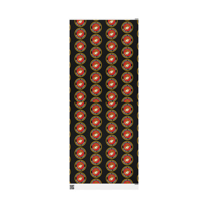 United States Marine Corp High Definition Birthday Gift Present Holiday Wrapping Paper Graduation America Military