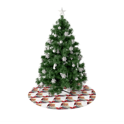 Trump Merry Christmas MAGA soft and plush Holiday Tree Skirts