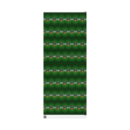 Slytherin Hogwarts Houses Potter holiday present Birthday Gift Wrapping Papers