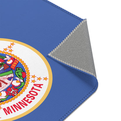 The ORIGINAL Minnesota State Flag large floor Area Rugs