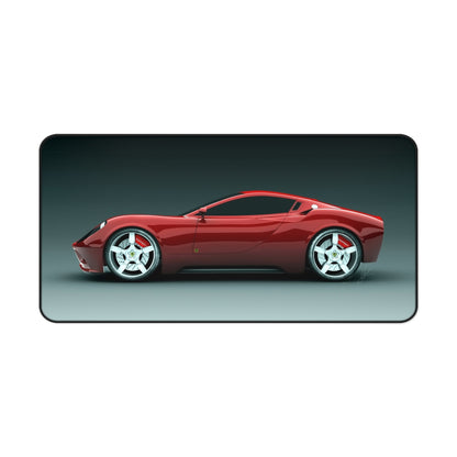 Red Ferrari High Definition Super Car Office Home Decor Desk Mat Mousepad