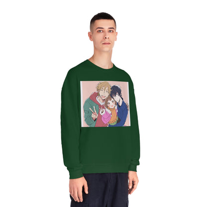 Buddy Daddies Anime Cartoon Unisex NuBlend® Crewneck Sweatshirt