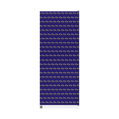 Baltimore Ravens NFL Football Birthday Graduation Gift Wrapping Paper Holiday