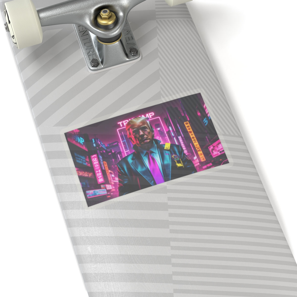 Trump Cyberpunk 2077 Style 1 Kiss-Cut Sticker *Größe wählen