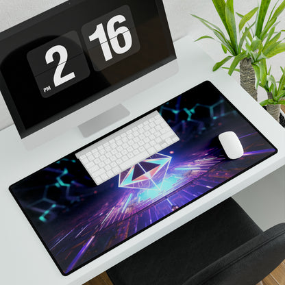 Ethereum Coin Cryptocurrency WOW High Definition Desk Mat Mousepad