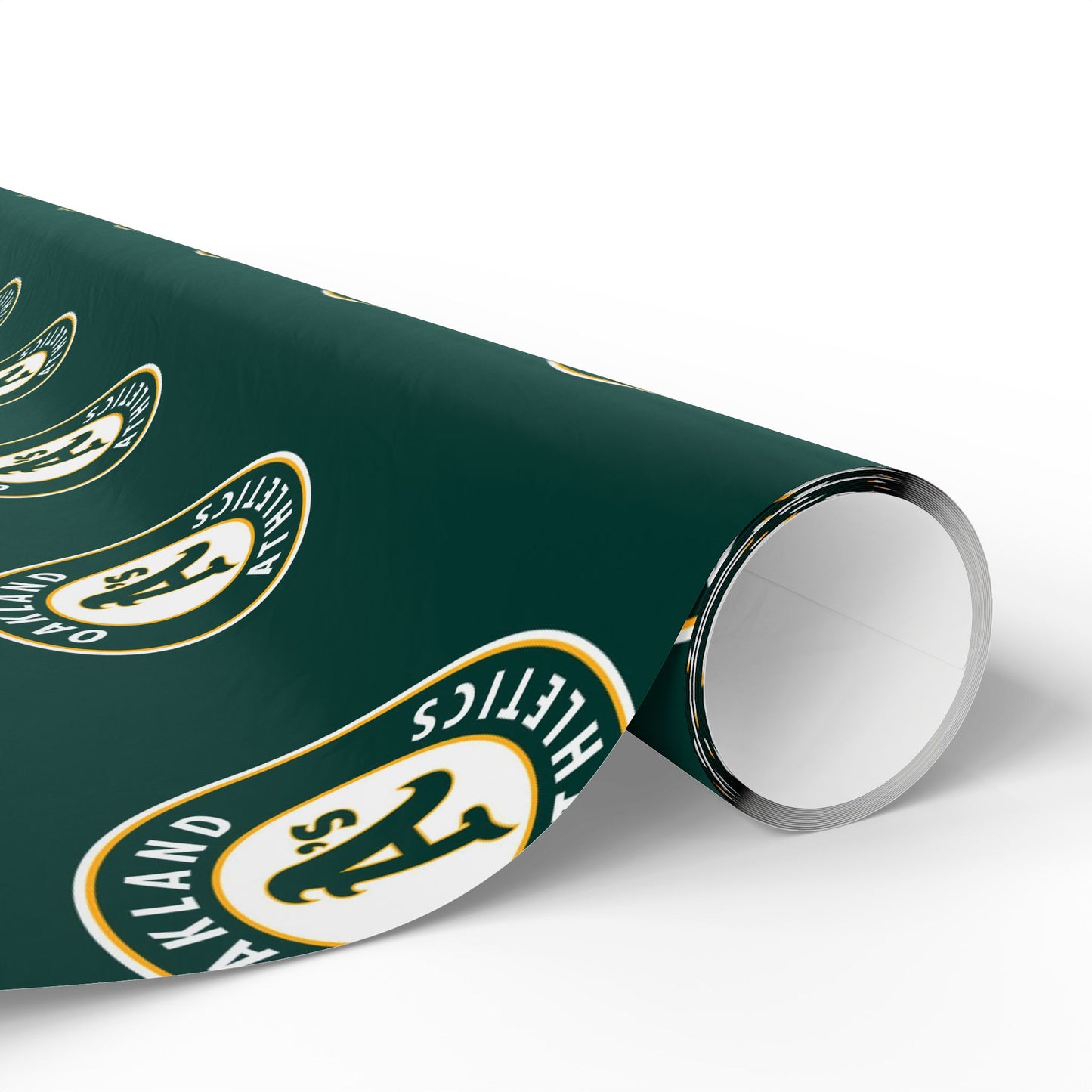 Oakland Athletics Baseball MLB Birthday Graduation Holiday Gift Wrapping Paper