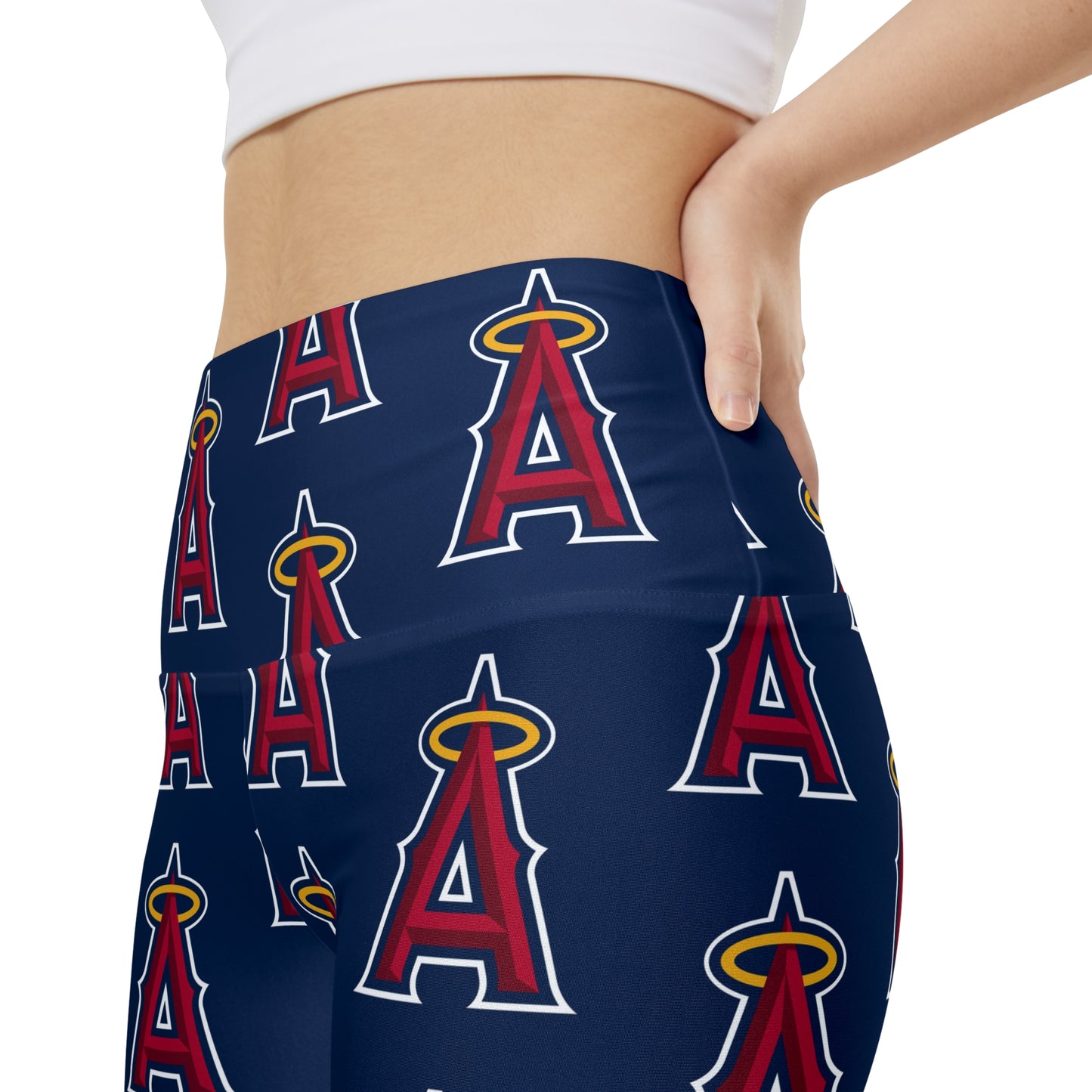 Los Angeles Angels Anaheim MLB Baseball Women's Workout Bike Comfy Shorts