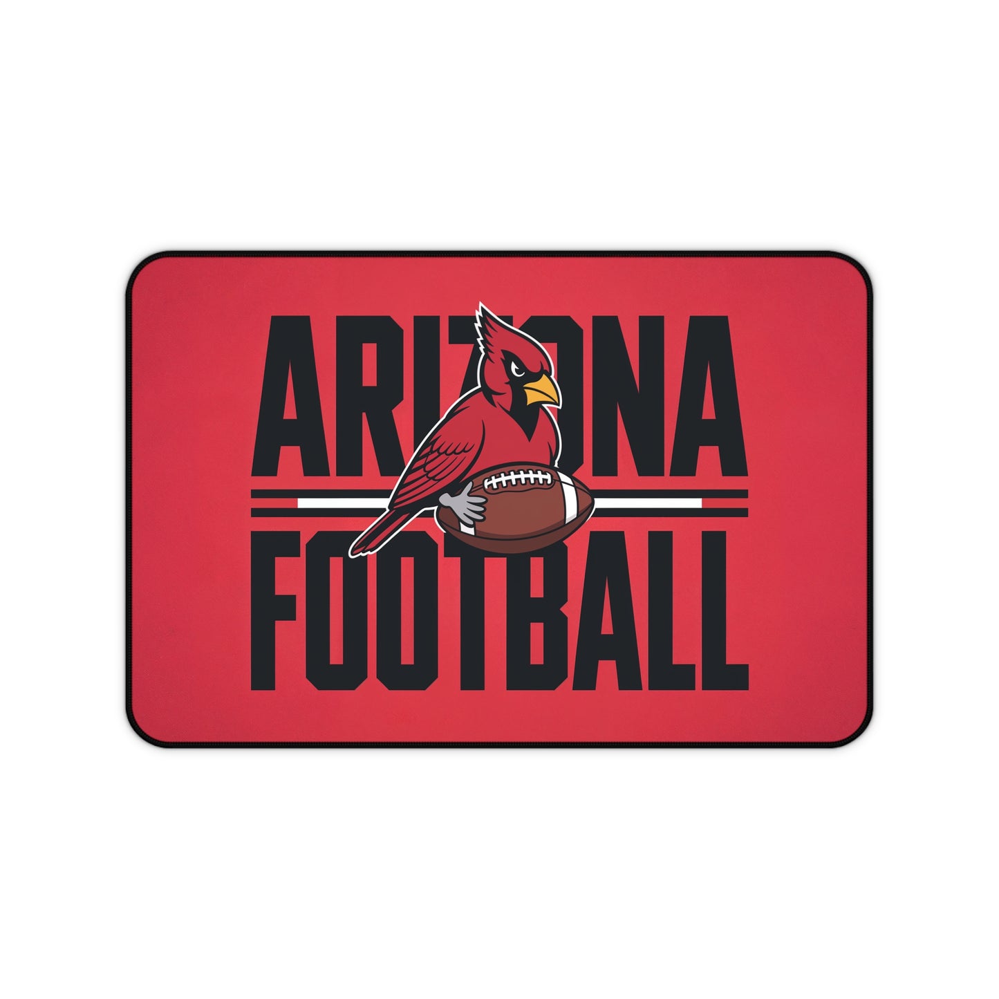 Arizona Football High Definition Print Non Slip Desk Mat Office Home Mouse Pad Sports Fan Gift Ultra Smooth Surface Rubber Backing