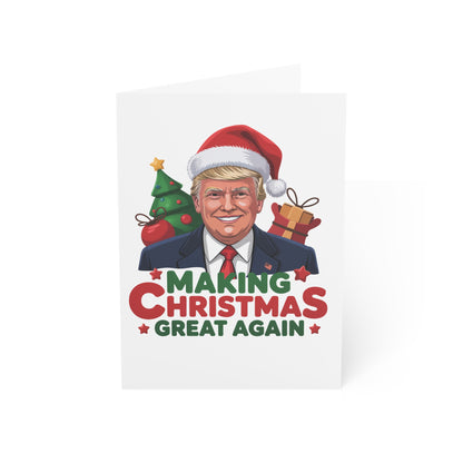 Making Christmas Great Again President Greeting Card