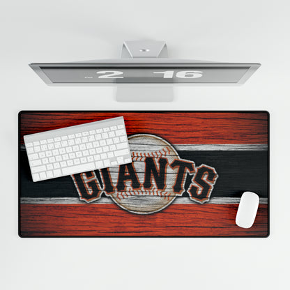 San Francisco Giants Holzmaserung MLB Baseball High Definition Print Schreibtischunterlage Mousepad