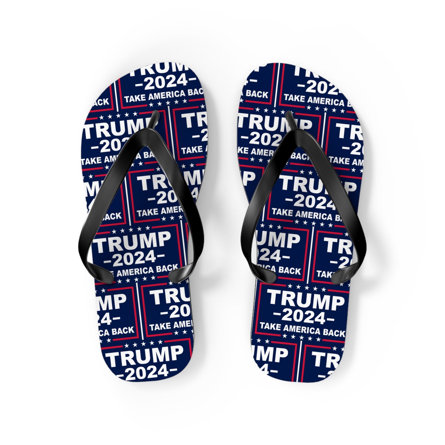 Trump Take America Back Bequeme Sommer-Strand-Unisex-Flip-Flops