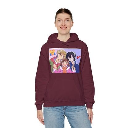 Buddy Daddies Anime Cartoon Unisex Heavy Blend Kapuzenpullover