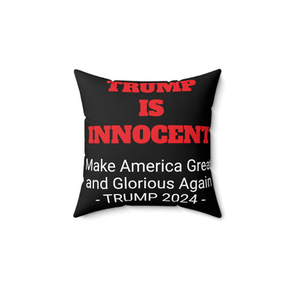 Trump is Innocent Accent Pillow