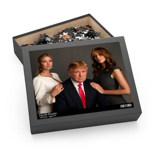 Trump Family Melania Ivanka MAGA (252 oder 500 Teile), hochwertiges, dickes Puzzlespiel