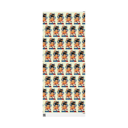 Dragon Ball Z DBZ Anime Manga Goku Cartoon Birthday Gift Wrapping Papers