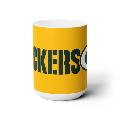 Green Bay Packers-Logo, Keramik-Jumbo-Kaffeetasse, 425 ml