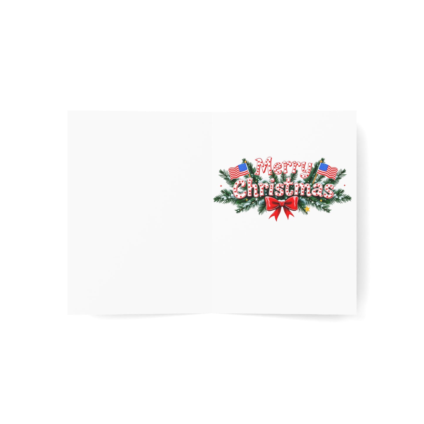 Daddy's Home for Christmas President Greeting Card
