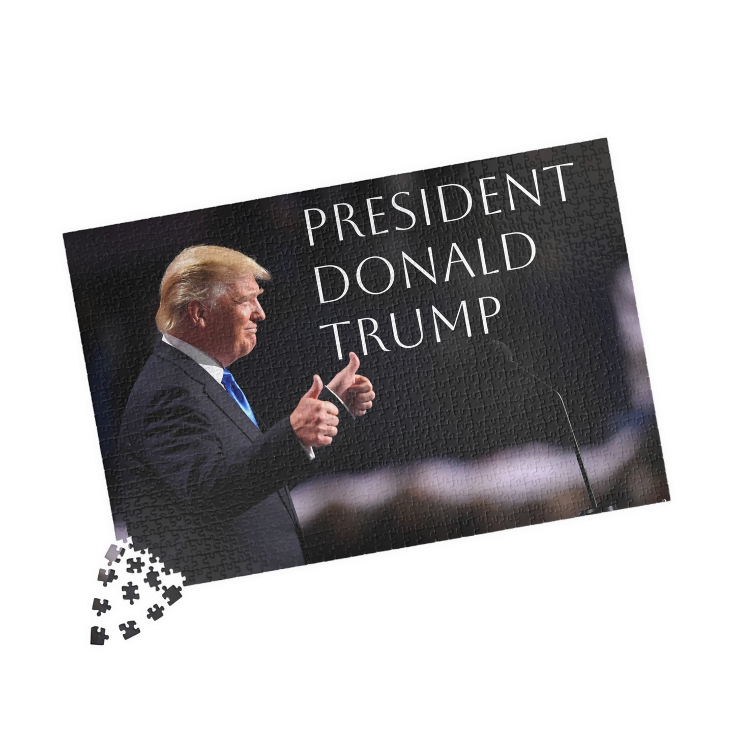 President Trump chipboard High-Definition Printed Puzzle (252, 520, 1014-piece)