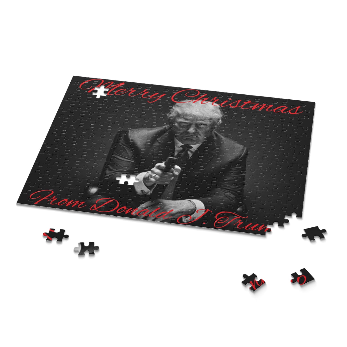 Frohe Weihnachten von Donald J. Trump Puzzle