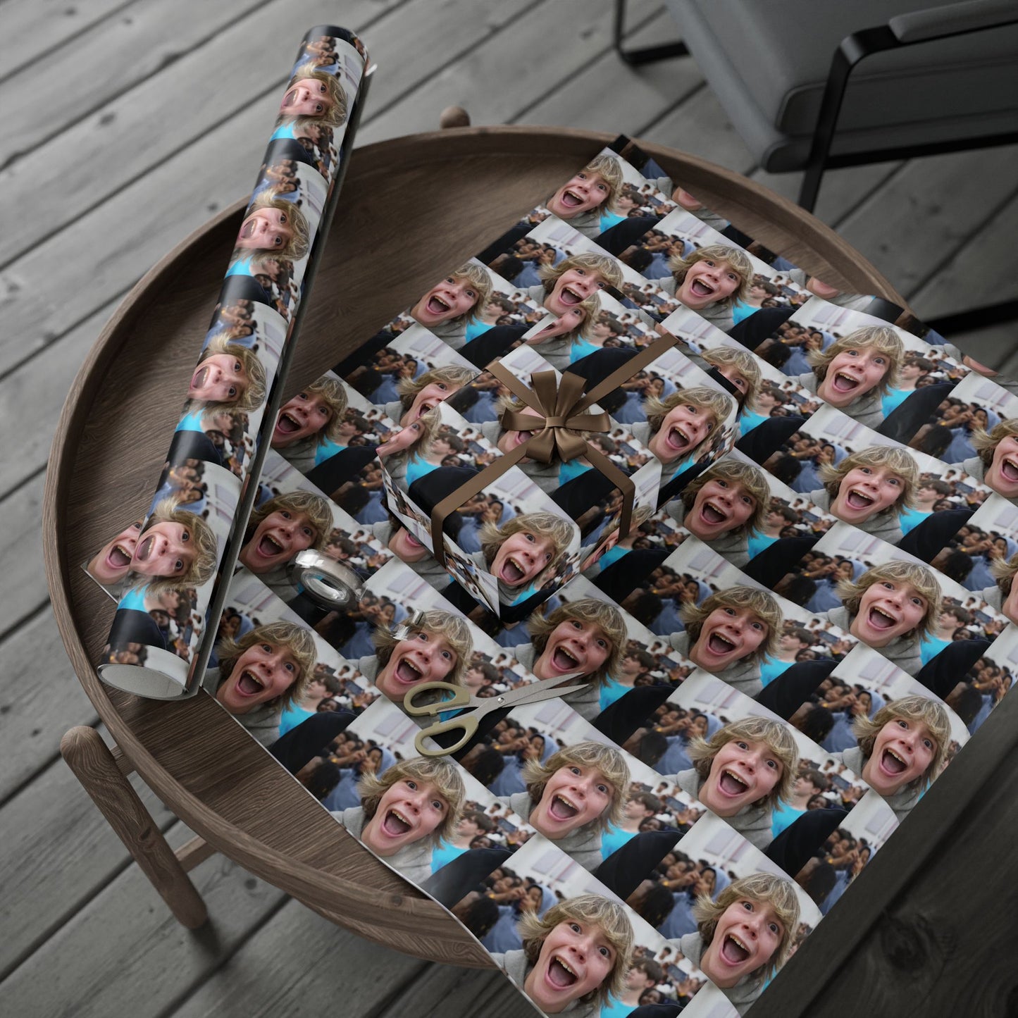 67 Kid Meme Funny Rizz Wrapping Papers - Christmas Santa Cartoon Funny Meme, Gift Wrap, Theme, Holiday Gift Present