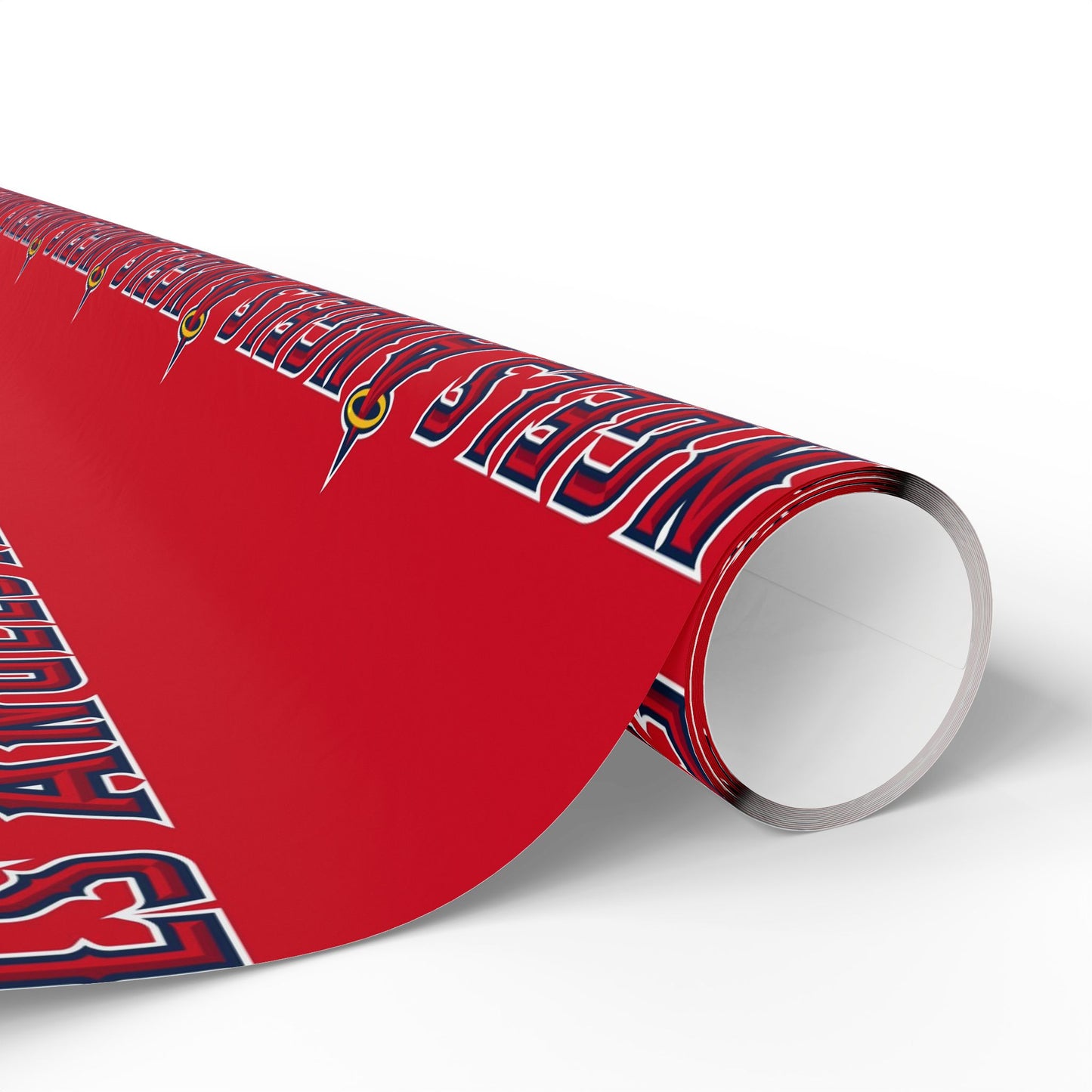 Anaheim Angels Baseball MLB Birthday Graduation Holiday Gift Wrapping Paper