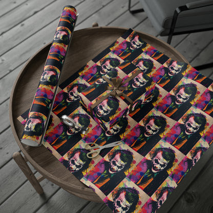 Joker Dark Knight Ledger holiday present Birthday Present Gift Wrapping Papers