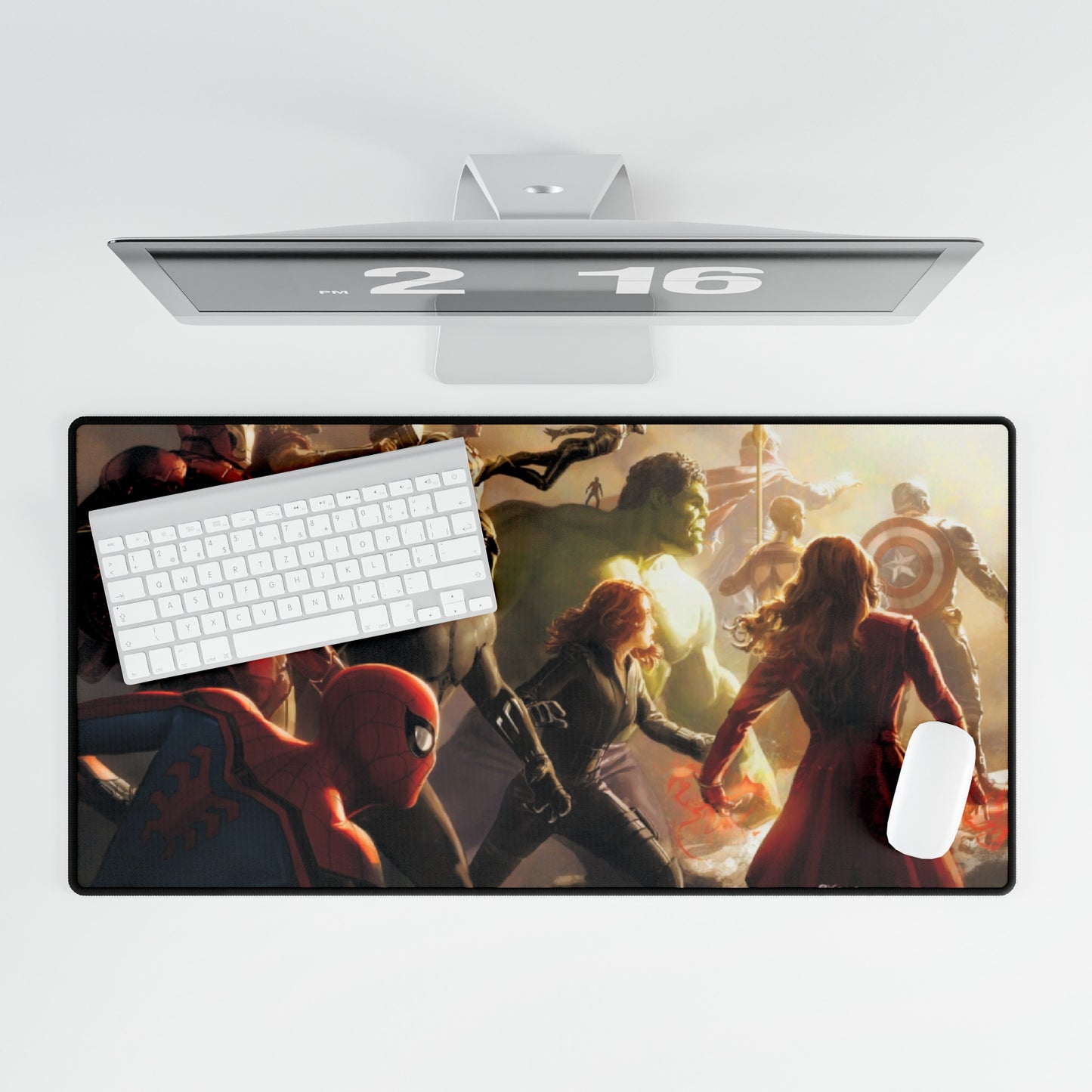 Marvel Iron Man Characters High Definition PC PS Video Game Desk Mat Mousepad