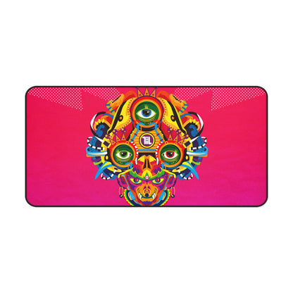 Pink Trippy Art High Definition Game Home Video Game PC PS Desk Mat Mousepad