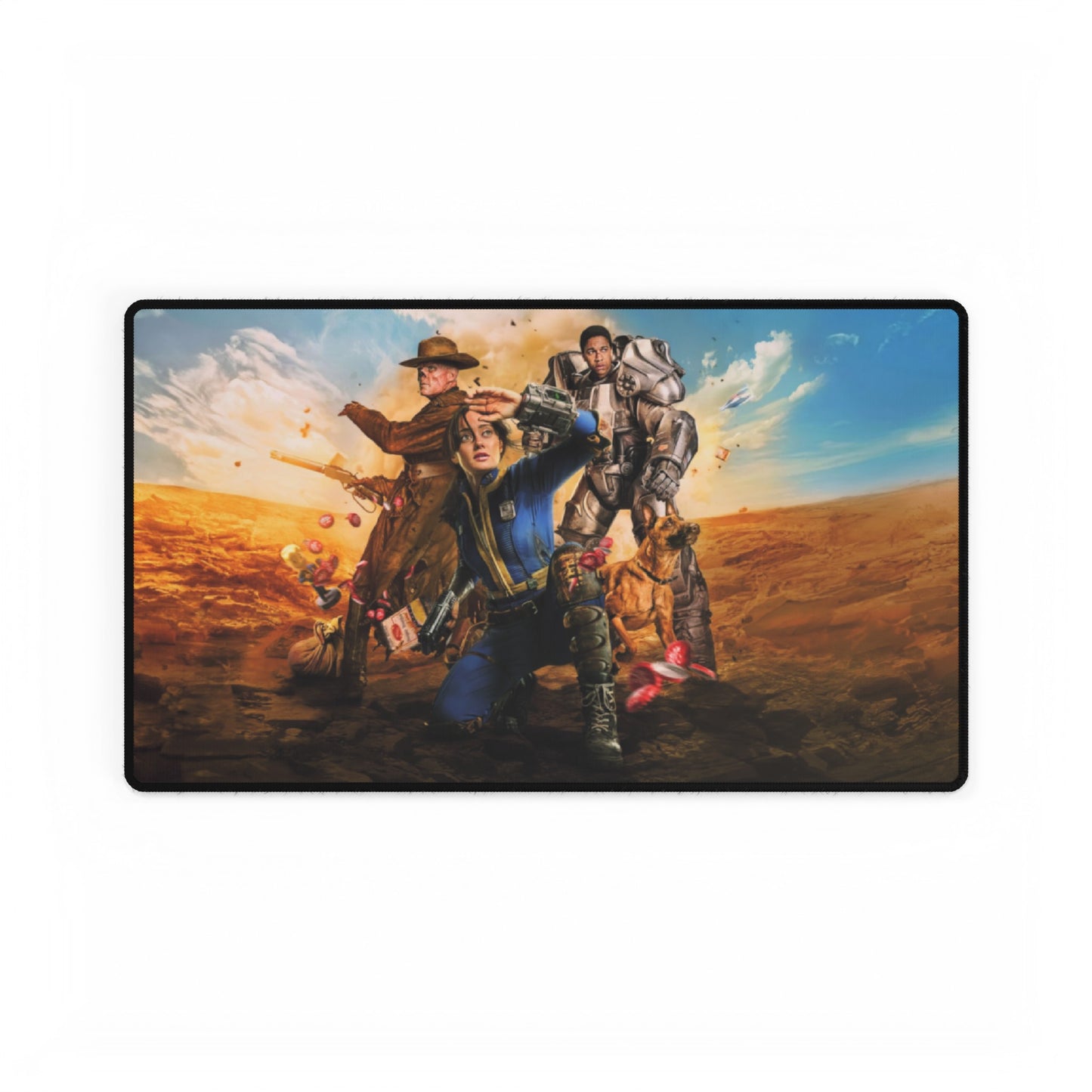 Fallout game TV show High Definition PC PS Video Game Desk Mat Mousepad