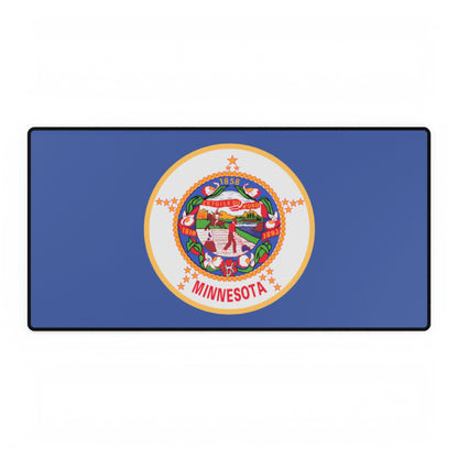 The ORIGINAL Minnesota State Flag Don't Change our flag Desk Mats