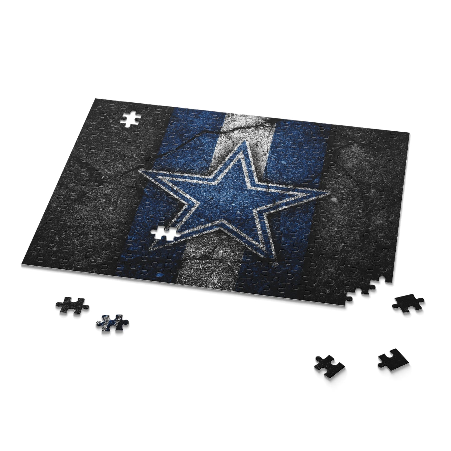 Dallas Cowboys Star Concrete Puzzle 252 Pieces