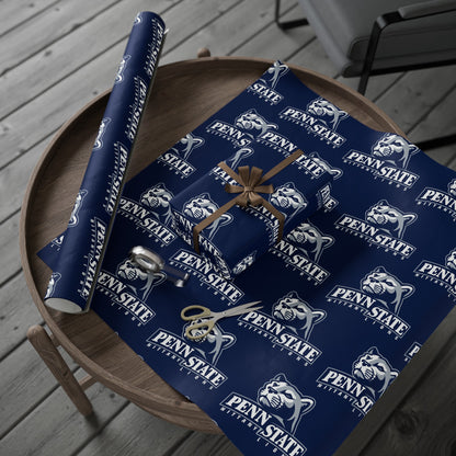 Penn State Nittany Lions NCAA College Graduation Alumni Birthday Gift Wrapping Paper Holiday