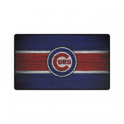 Chicago Cubs Holzmaserung aussehen MLB Baseball High Definition Druck Schreibtisch Matte Mousepad