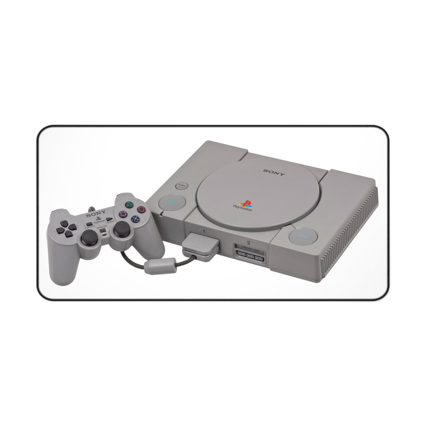 PS1 High Definition Game Office Video Game PC Playstation Desk Mat Mousepad