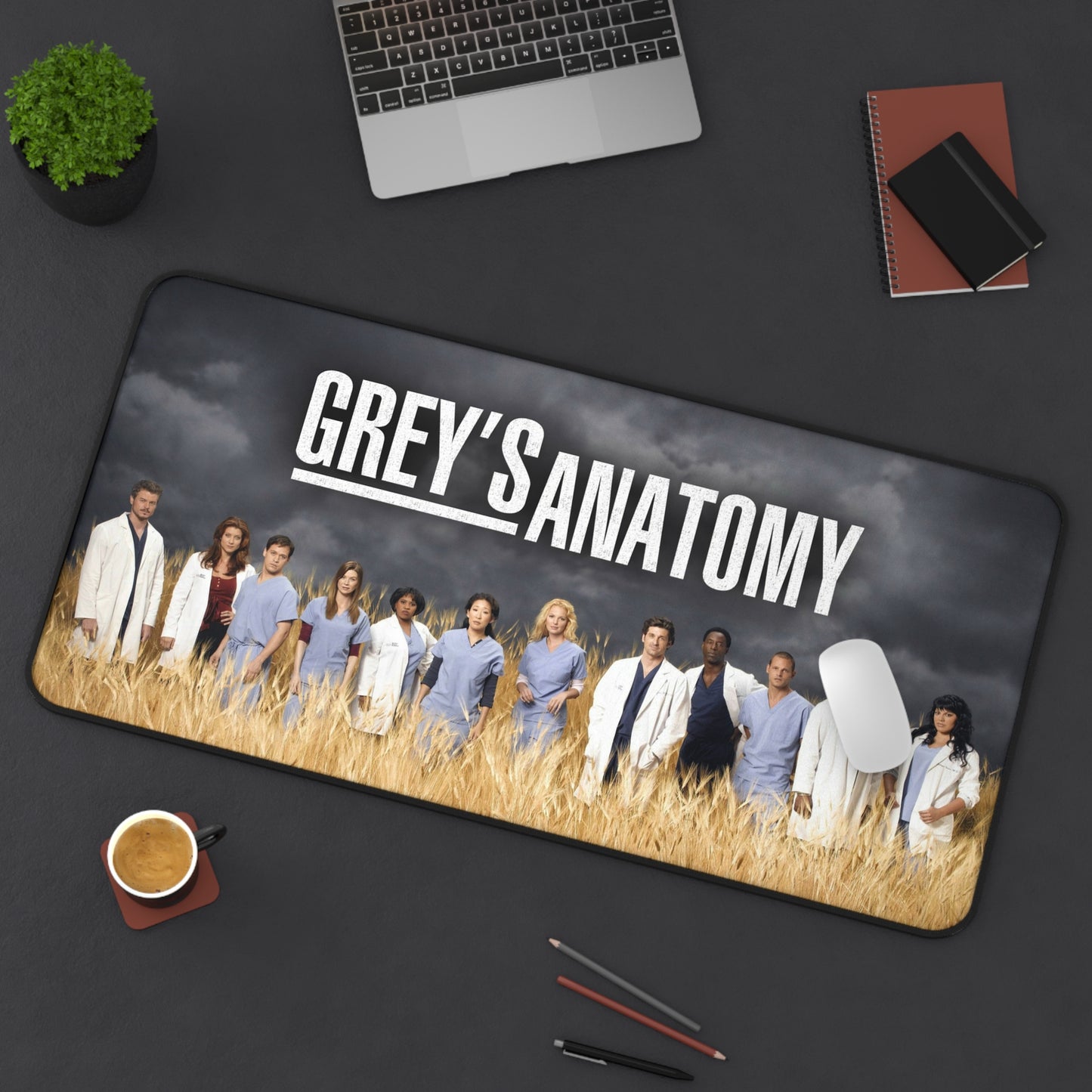 Greys Anatomy Show PC PS High Definition Video Game Desk Mat Mousepad