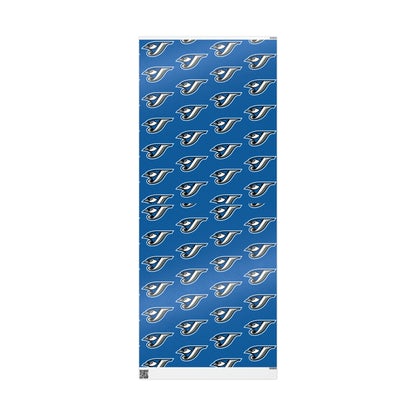 Toronto Blue Jays Light Baseball MLB Birthday Gift Wrapping Paper Holiday