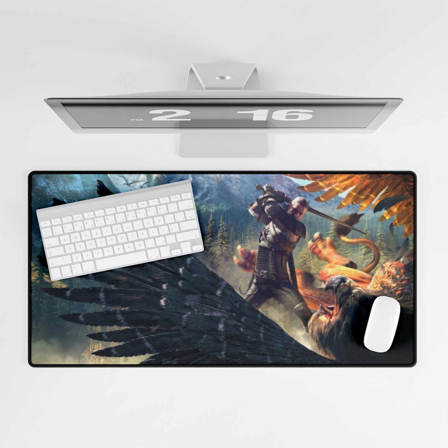 The Witcher 3 III High Definition Online PC PS Video Game Desk Mat Mousepad