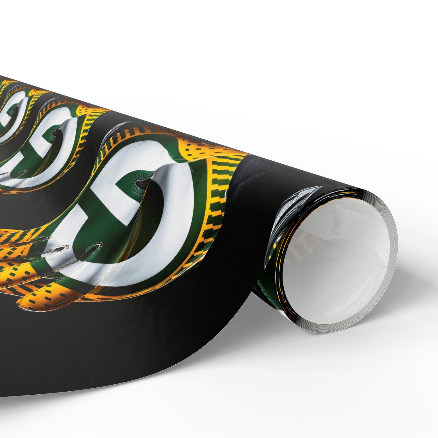 Green Bay Packers Gloves Birthday Gift Wrapping Paper football Holiday