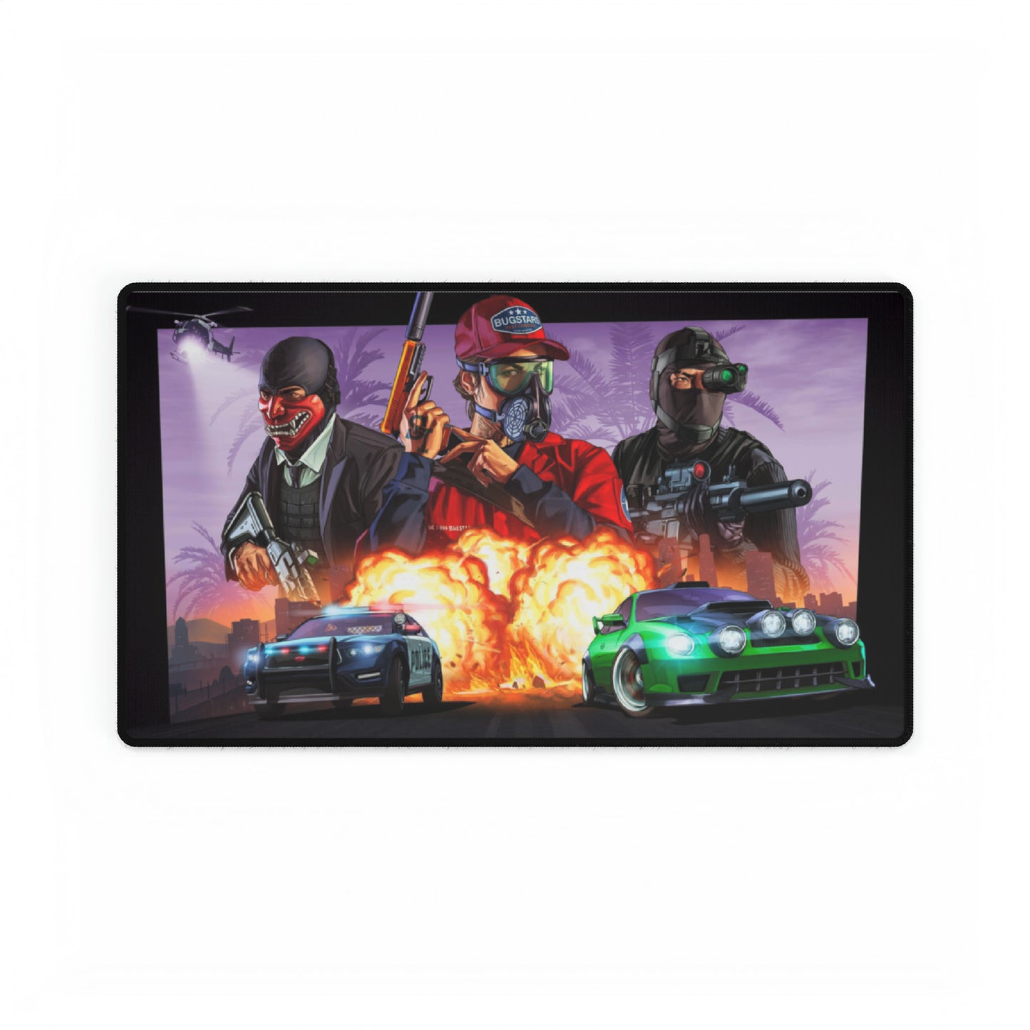 GTA 5 Grand Theft 1 High Definition PC PS Video Game Desk Mat