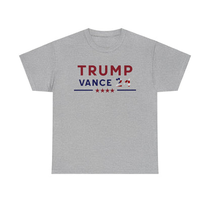 Trump Vance 24 MAGA Unisex Heavy Cotton Tee