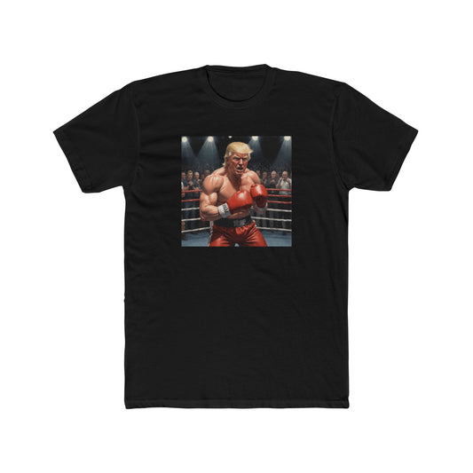 Trump the boxer Unisex Cotton Crew Tee