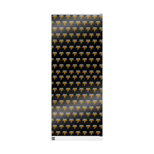 Pittsburg Pirates Baseball MLB Birthday Graduation Holiday Gift Wrapping Paper