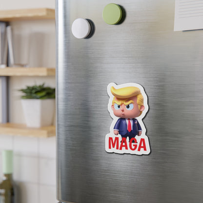 Little Trump MAGA America Style 1 Die-Cut Magnet