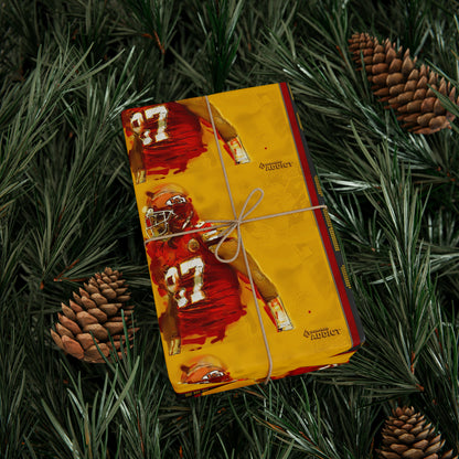 Travis Kelce Kansas City Chiefs Football Birthday Gift Wrapping Papers