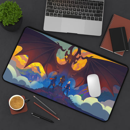 Dragon Prince cartoon PC PS High Definition Video Game Desk Mat Mousepad