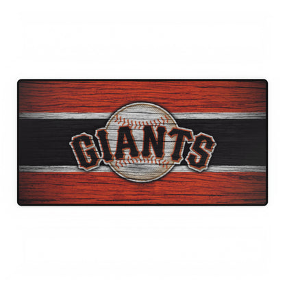 San Francisco Giants Holzmaserung MLB Baseball High Definition Print Schreibtischunterlage Mousepad