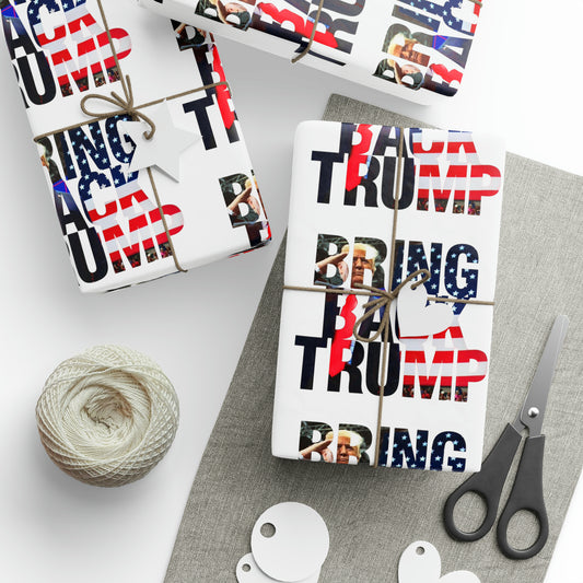Bring Back Trump White Birthday Gift Gift Wrapping Paper MAGAMöbel &amp; Wohnen, Feste &amp; Besondere Anlässe, Party- &amp; Eventdekoration!