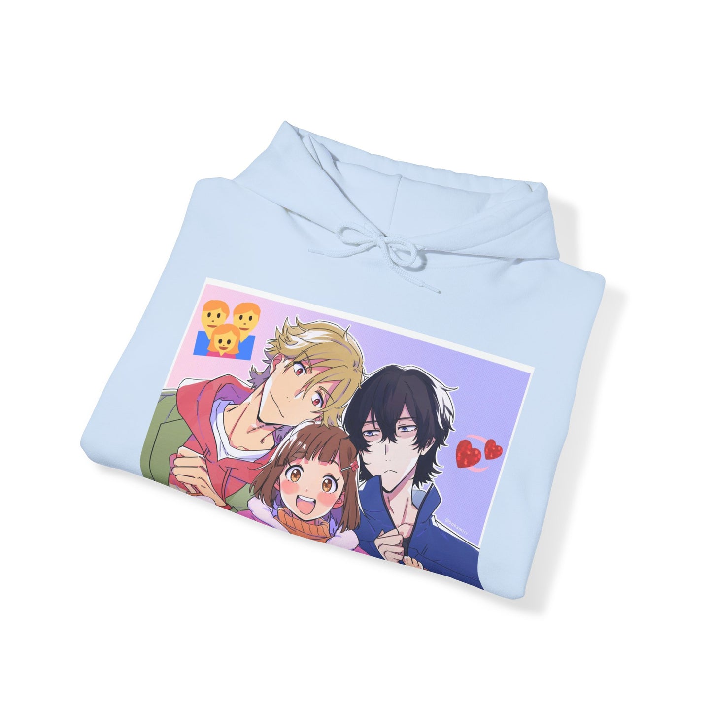 Buddy Daddies Anime Cartoon Unisex Heavy Blend Kapuzenpullover