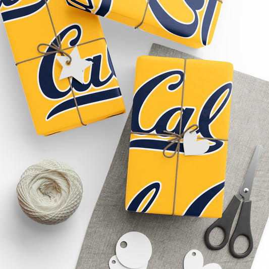 Cal Berkley Bears NCAA College Graduation Alumni Birthday Gift Wrapping Paper Holiday